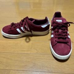 アディダス adidas CAMPUS スリーライン スニーカー ボルドー 24のサムネイル