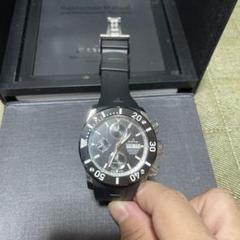 EDOX 自動巻き時計 クロノグラフ 黒のサムネイル