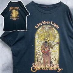 BFZM バンド Tシャツ 古着 黒 サンタナ SANTANA ライブ ツアー