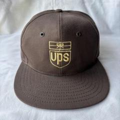 デッドストック UPS キャップ USA製 コーデュロイ 帽子 古着 ブラック デッドストック UPS キャップ USA製 コーデュロイ 帽子 古着
