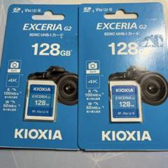 KIOXIA EXCERIA G2 128GB SDカード　2枚