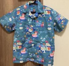 美品　ポケモンシャツ　オリジナルストレッチ 希少アロハシャツ　ポッチャマ 美品 ポケモンシャツ オリジナルストレッチ 希少アロハシャツ