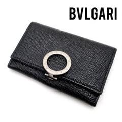 ✨極美品✨　BVLGARI ブルガリ　コインケース　ビーゼロワン　サークルロゴ 偉大な ブルガリ コインケース ロゴサークル ロゴクリップビー
