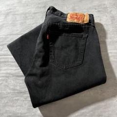 【メキシコ製後染めブラックデニム】Levi'sボタンフライ古着ストリート501