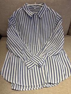 SALE★coca ストライプ 長袖シャツ Sサイズ