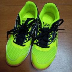 asics☆バレーボールシューズ 蛍光イエロー21