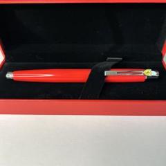 【新品未使用品】Ferrari 万年筆 赤 専用ケース付き　sheaffer セーラー万年筆 セーラー万年筆 限定万年筆 プロフェッショナル