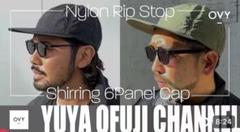 Ovy Nylon Rip Stop Shirring 6Panel Cap