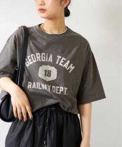 ジャーナルスタンダードレサージュ'GEORGIAnumber Tシャツ