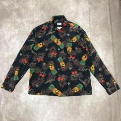 希少　ショット　Schott (M) アロハシャツ　パイナップル　ドクロ　総柄
