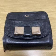 【値下げ】Chloé 黒 二つ折り財布