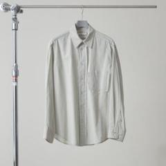 NVRFRGT　GARMENTDYEDDOBBYSTRIPEDSHIRTサイズ1