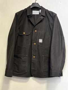 新品未使用John Gluckow ダック カバーオール ブラック 40 新品未使用John Gluckow ダック カバーオール ブラック 40