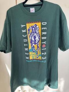 90s USA製 アート ビンテージ 馬 ターコイズ ケンタッキーダービー レア 90s・USA製】ケンタッキーダービー Tシャツ 競馬 馬 古着 - メルカリ
