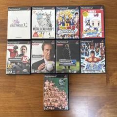 PS2 ゲームソフトセット 9本【ジャンク品】