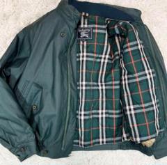 80年代Burberrysハリントンジャケット短丈リバーシブルブルゾンホースロゴ 80年代Burberrysハリントンジャケット短丈リバーシブルブルゾン
