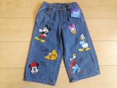 新品Disney子供服デニムパンツ*未使用ディズニー*送料無料ベビー服*ハーフ