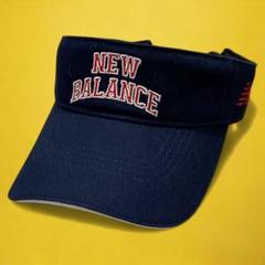 NEW BALANCE ニューバランスゴルフ サンバイザー カレッジロゴネイビー