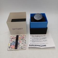 OPTIMEF moma design 腕時計 ブラック OPTIMEF moma design 腕時計 ブラック - メルカリ