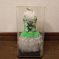 緑 バレエ 衣装 ミニュチュア チュチュ ハンドメイド バレリーナ