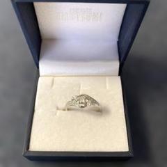 ジュエリーツツミPt900 ダイヤモンドリング0.537ct 鑑付