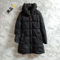 美品　アプワイザーリッシェ　ダウンコート【1】ブラック　黒　ビジュー　ベルト
