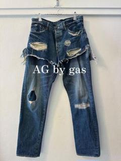 AG by gas Docking Damage Denim Pant