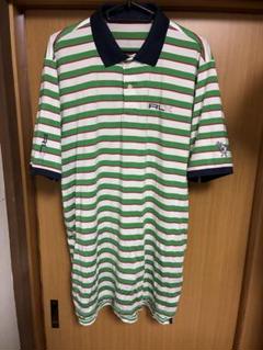 RALPH　LAUREN　GOLF　RLX　ストライプ　ポロシャツ　XXLサイズ