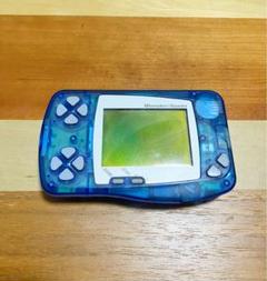 WonderSwan 本体 クリアブルー　動作未確認