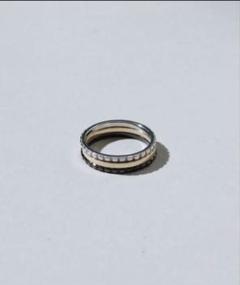 MB OX JEWELRY Three Color Triple Ring 7号
