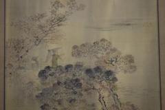 真作/岡本豊彦/田家雪景之図/布袋屋掛軸HE-852 真作/岡本豊彦/田家雪景之図/布袋屋掛軸HE-852 - メルカリ