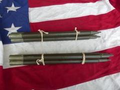 1968” 米軍実物 ナム戦 デッド!　テントポール　6本セット 軍幕 279 1968” 米軍実物 ナム戦 デッド! テントポール 6本セット 軍幕