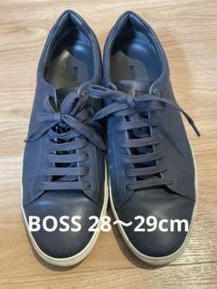 HUGO BOSS レザースニーカー 44（28〜29cm） - メルカリ