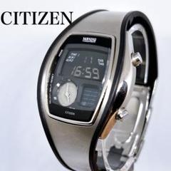 激レア✨CITIZEN インディペンデント　c-351 ブラック　デジアナ