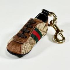 美品 GUCCI GGキャンバス シェリー キーリング ブラウン 美品 GUCCI GGキャンバス シェリー キーリング ブラウン - メルカリ