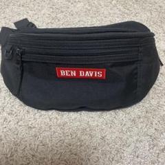 BEN DAVIS ブラック ウエストポーチ