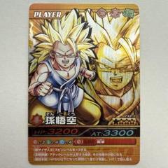ドラゴンボール　データカードダス sp2-b002 ごくう3 ドラゴンボールZ2 データカードダス 孫悟空 超サイヤ人4 【EX
