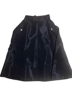 VIVIANO ブラック フリルスカート VIVIANO ブラック フリルスカート レディース