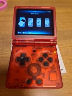 anbernic RG35xxSP クリアレッド ゲーム機 本体 ほぼ新品