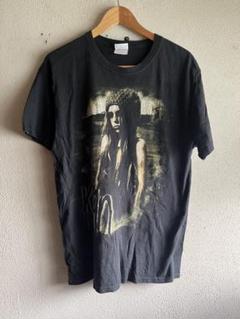 2010s HANES KORN tシャツ 黒 l 半袖 ブラック 古着 ツアー