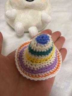 ウィンディちゃん用　レインボーハット