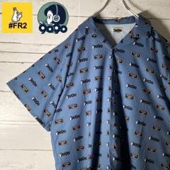 F9 【入手困難】FR2×9090☆限定コラボ 総柄シャツ 人気Ｌ 希少 即完売 F9 【入手困難】FR2×9090☆限定コラボ 総柄シャツ 人気L 希少