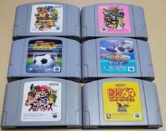ニンテンドー64 カセット 6本セット !!!のサムネイル