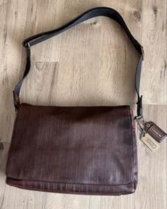 コーチ　ショルダーバッグ　メンズ　ブラウン　COACH