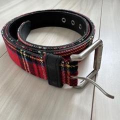超レアCOMME des GARCONS チェッカーボード ベルトsup ！