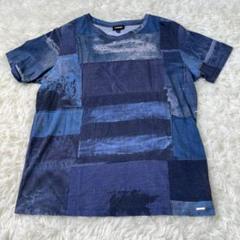 DIESELディーゼル　転写　デニム　Tシャツ　ブルガリア製