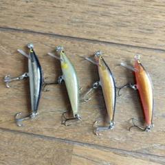 ザウルス ブラウニー バルサ 4本セット 実釣未使用品