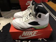 nike air jordan 5 poison green infrared