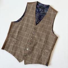 ポールスミス ブリティッシュコレクション ベスト ジレ シルク