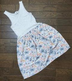 GAPkids ノースリーブ花柄ワンピース 140cm